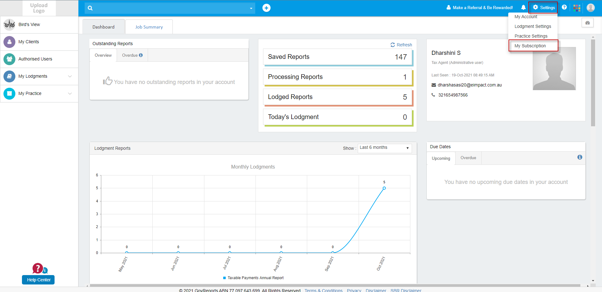 GovReports Help